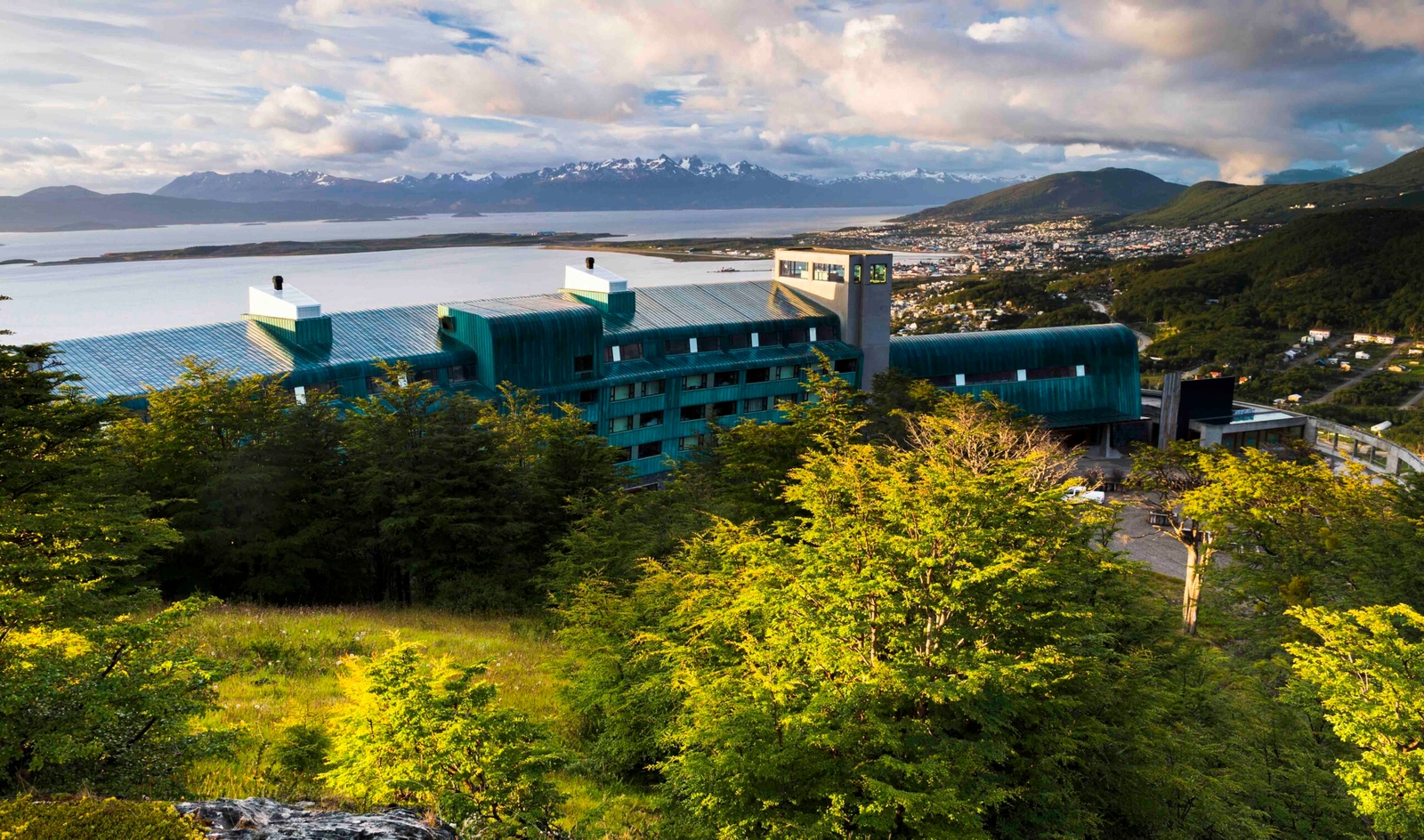 Hotel Arakur Ushuaia Resort and Spa at Ushuaia, the southern most city in the world, Tierra del Fuego, Patagonia, Argentina