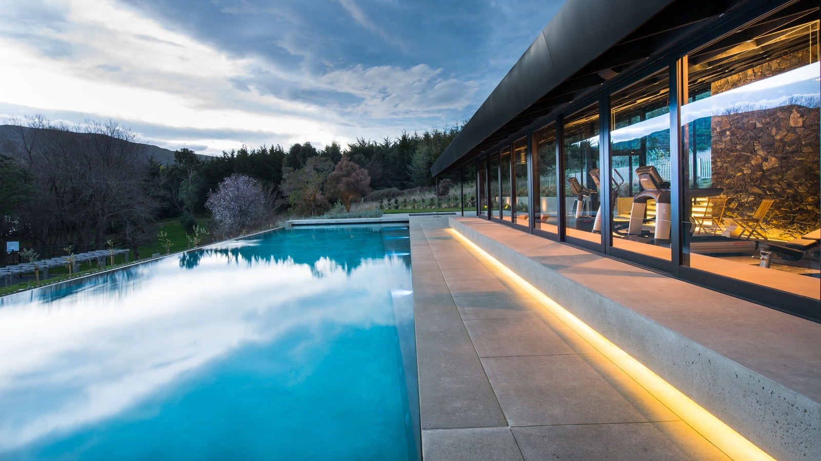 The pool at Annandale, New Zealand