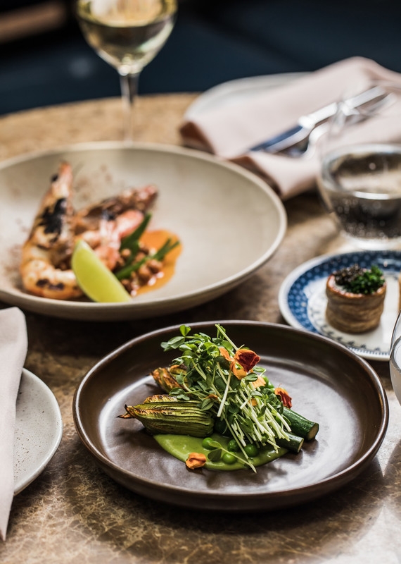 A selection of dishes at Four Seasons Sydney