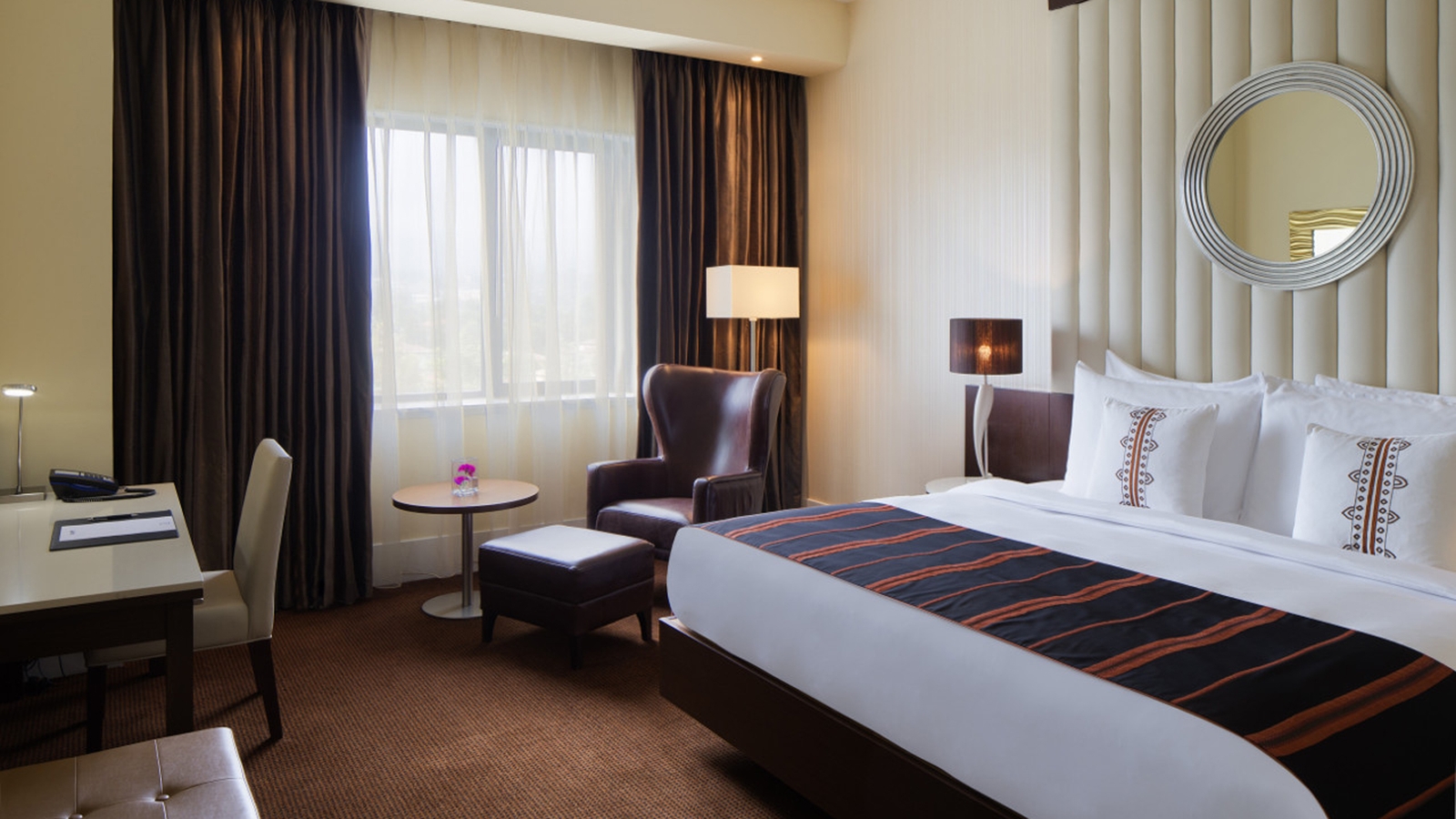 radisson addis room brown