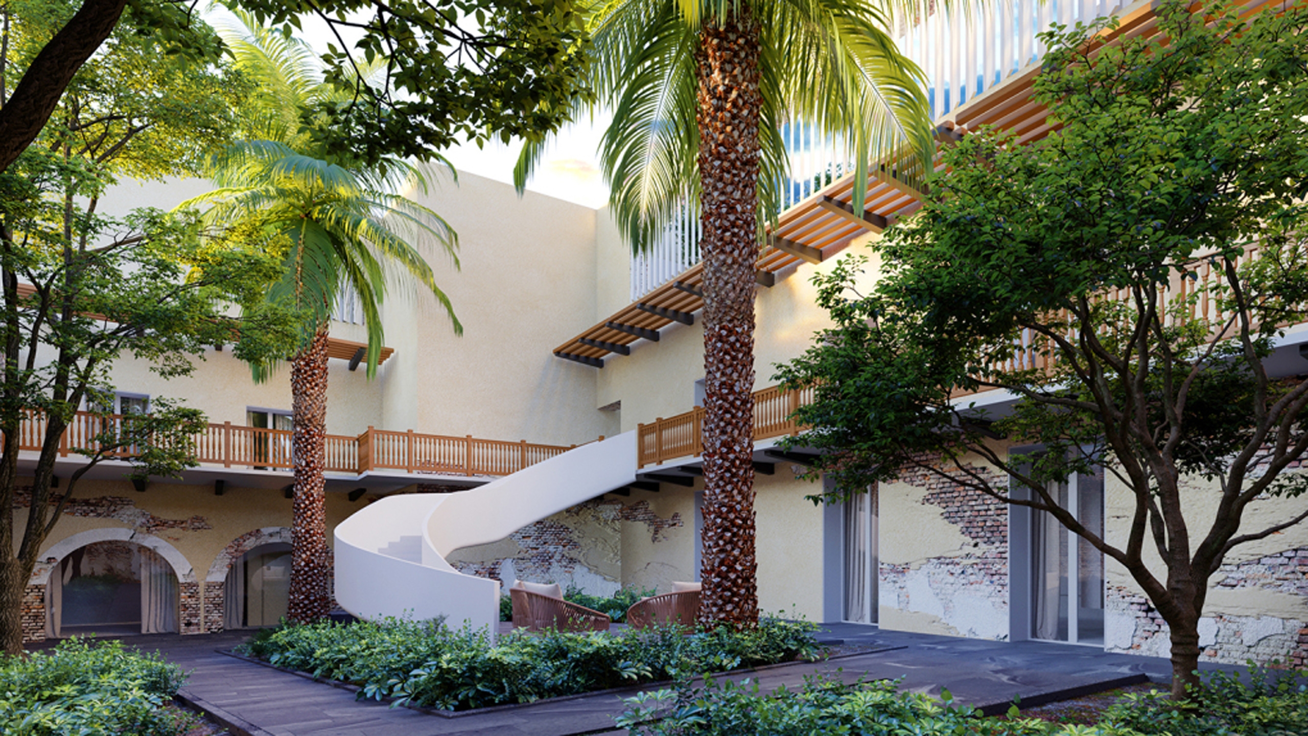 hotel cartesiano courtyard