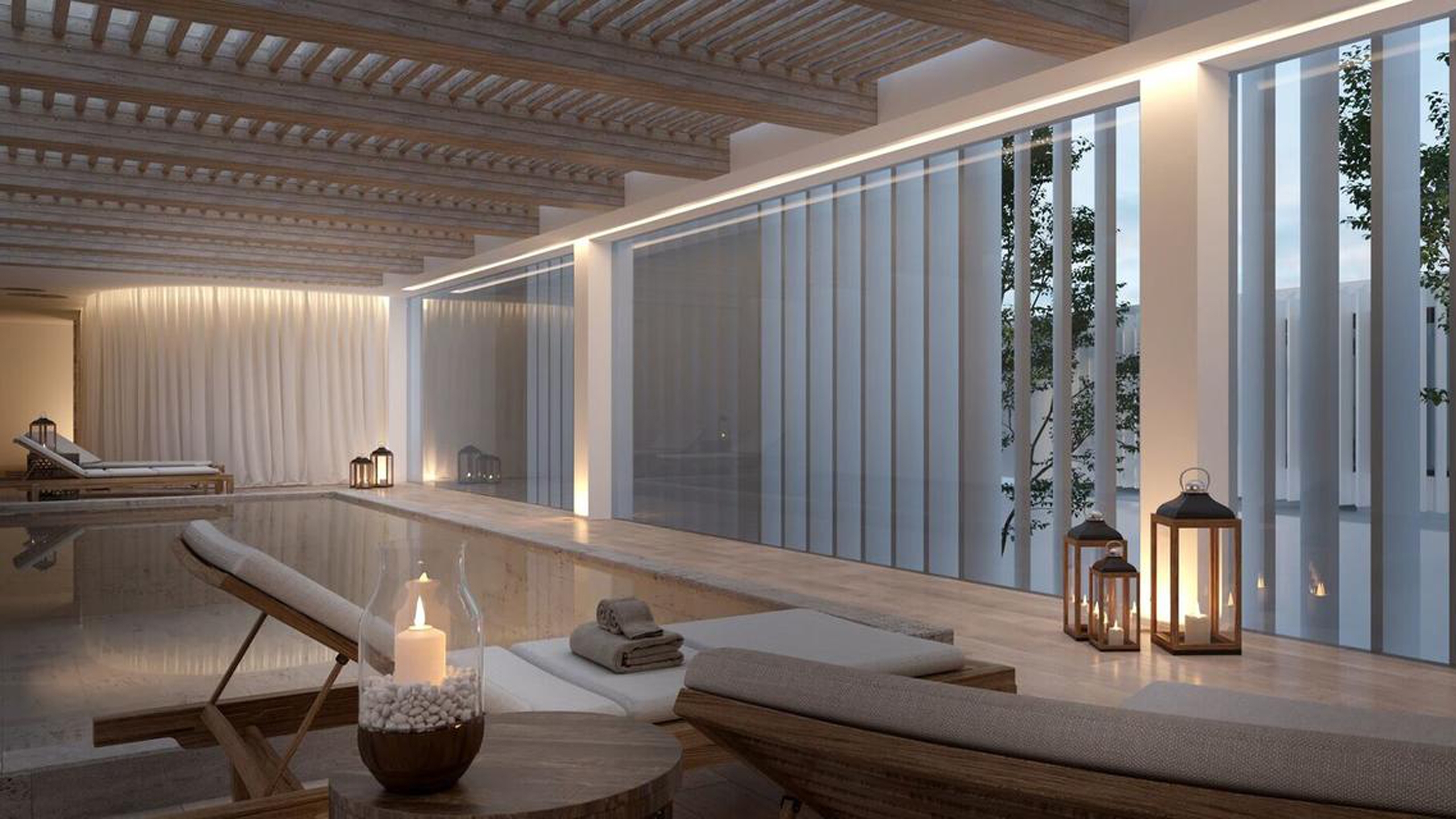 hotel cartesiano pool