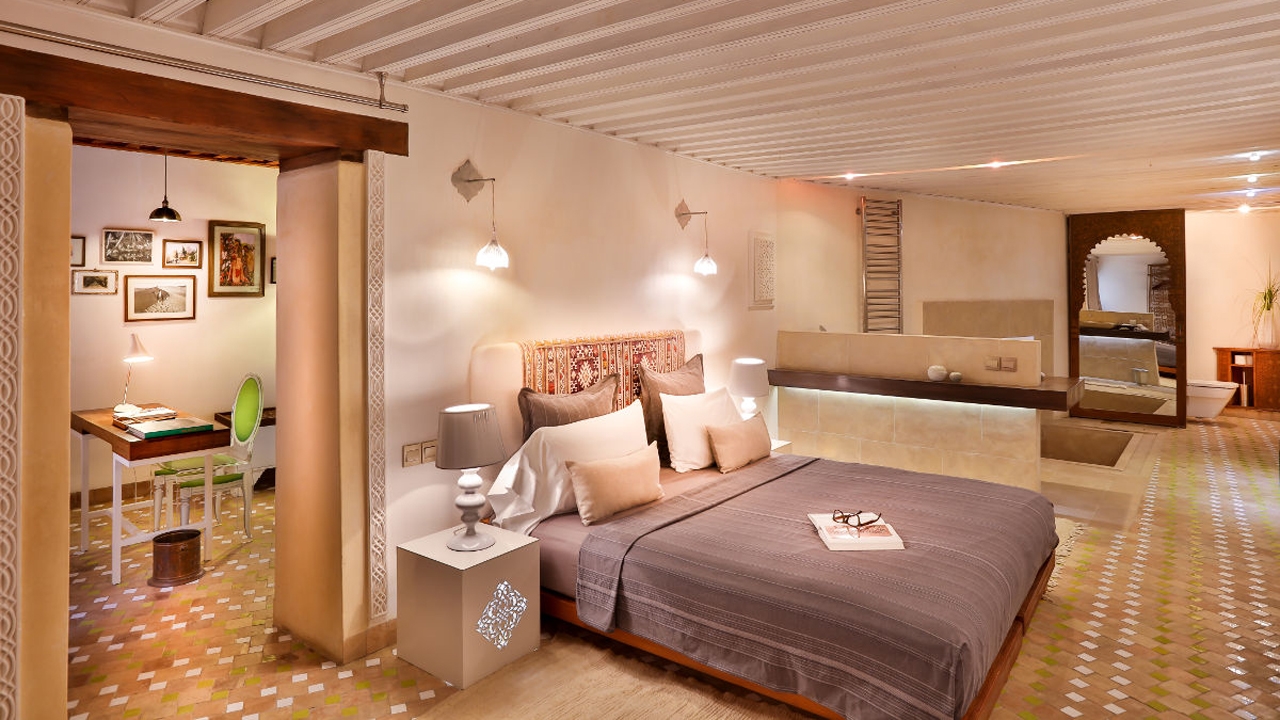 karawan riad hotel room fes