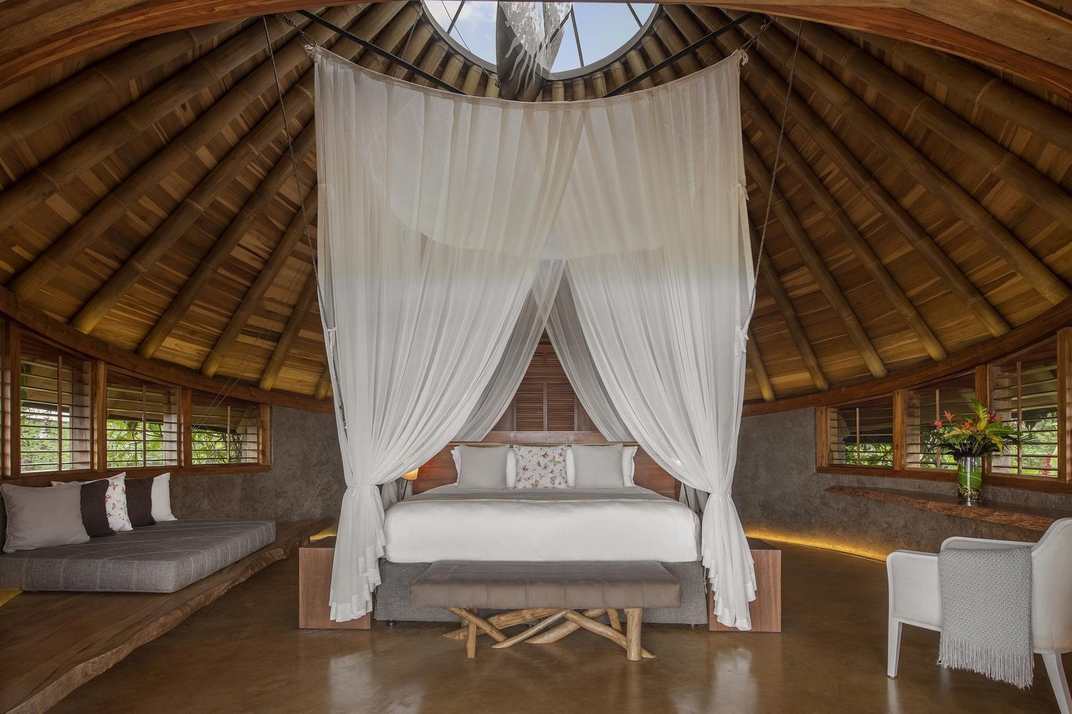 Bedroom suite at Origins Lodge, Costa Rica