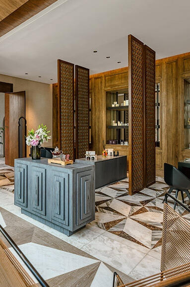 Fairmont Tazi Palace reception