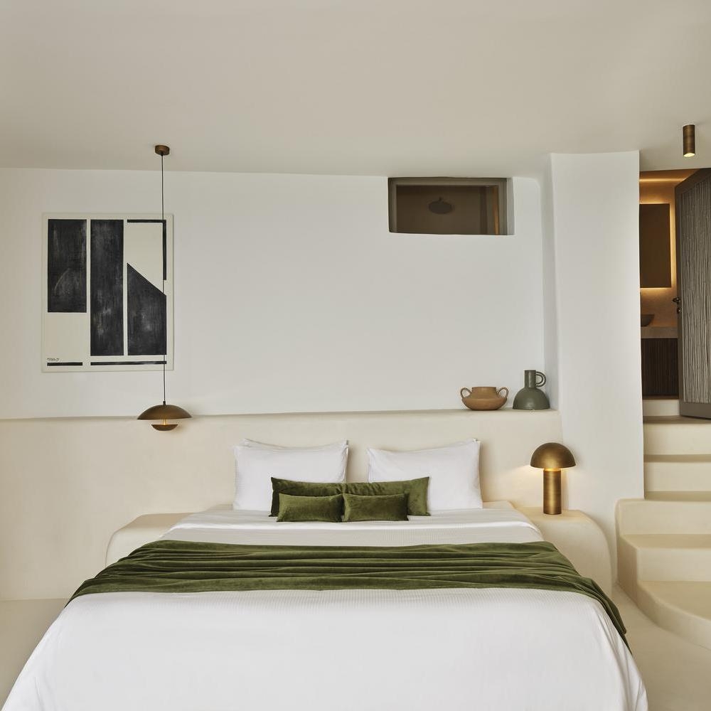 Bedroom at Andronis Luxury Suites