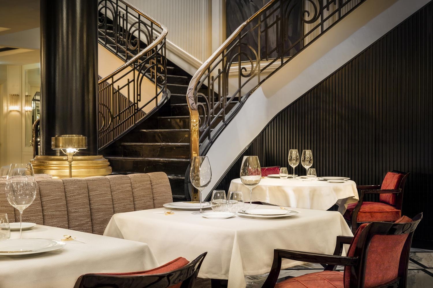 Le Monument restaurant at Le Monumental Palace