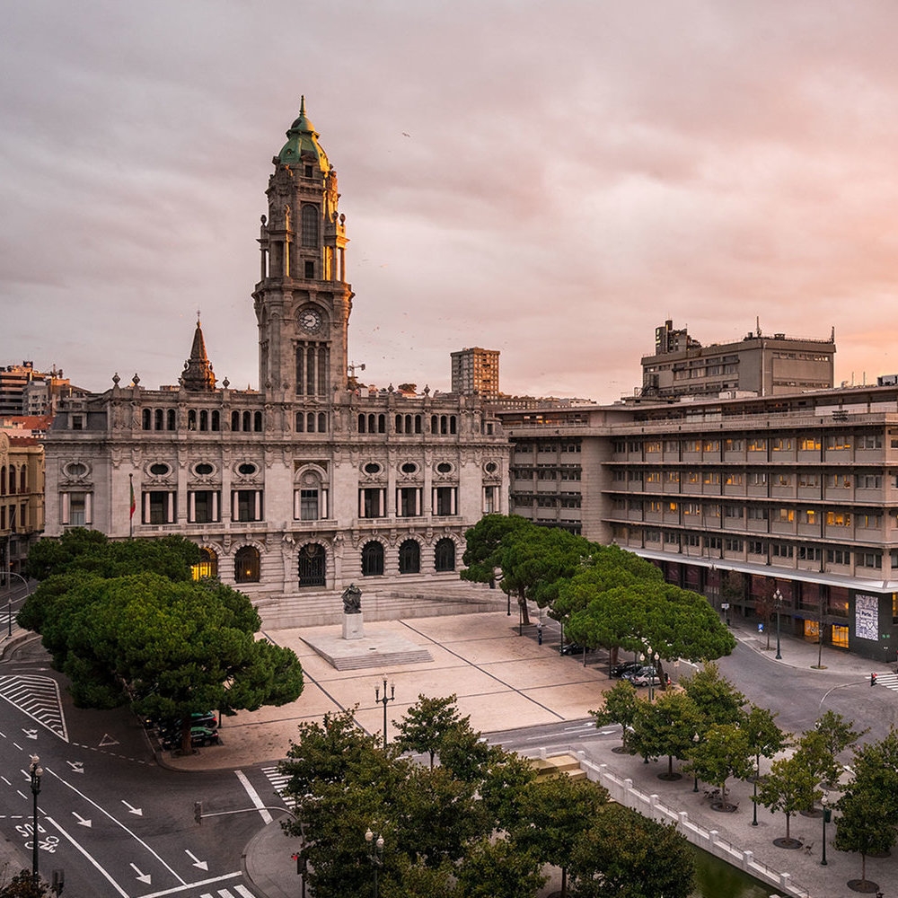 View of the square from Le Monumental Palace