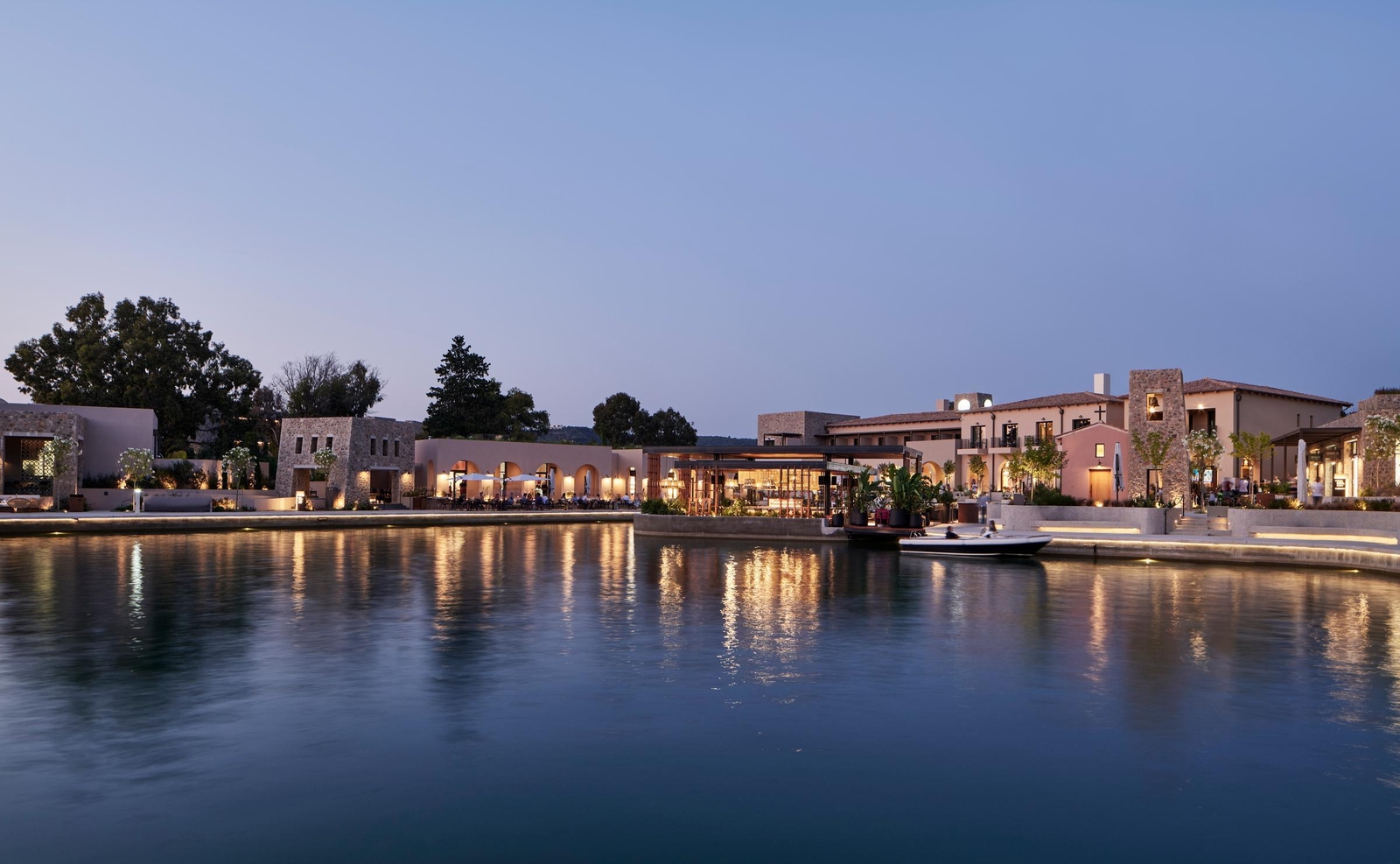 W Costa Navarino at night