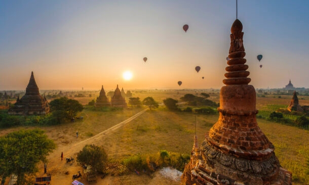 Hot Air Balloons Bagan