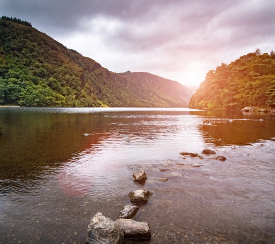 family-trips-to-ireland-and-scotland-lake-view-glendalough-ireland