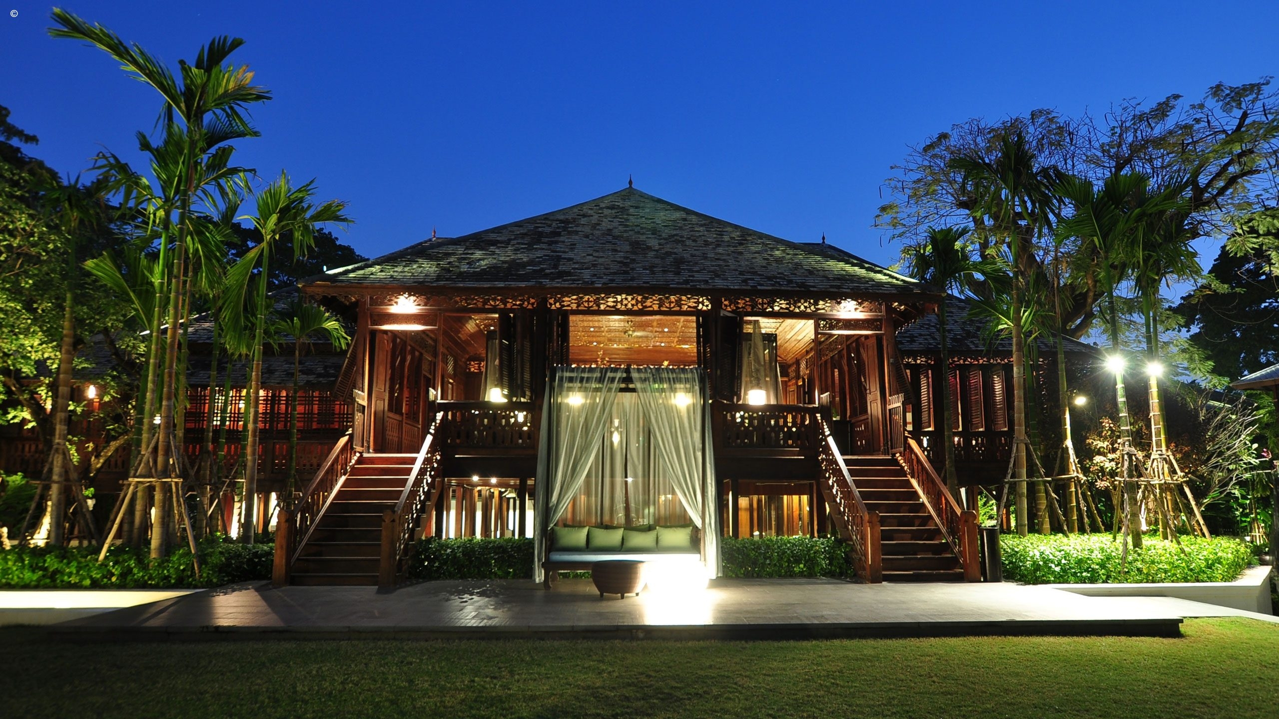 Exterior view, 137 Pillars Chiang Mai, Thailand