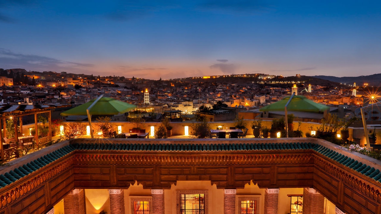 Karawan Riad balcony