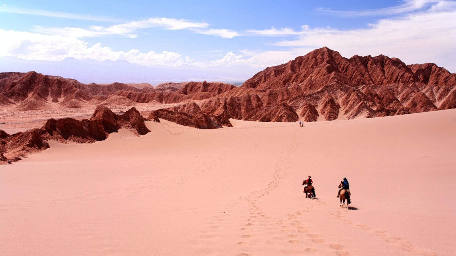 Horseback riding, Atacama Desert, Chile