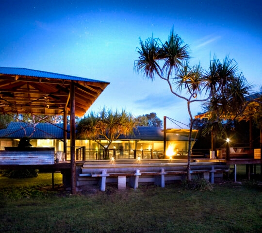 Exterior view, Bamurru Plains Camp, North West Australia