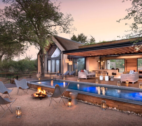 Lion Sands Ivory Lodge, Sabi Sands, South Africa, swimming pool