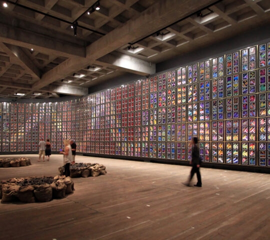Interior, MONA Art Gallery, Hobart, Tasmania, Australia