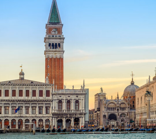 Venice Campanile Tower and Doge's Palace