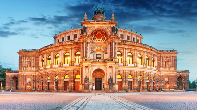 Semper Opera house in Dresden