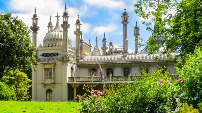 Royal Pavilion in Brighton, East Sussex, England