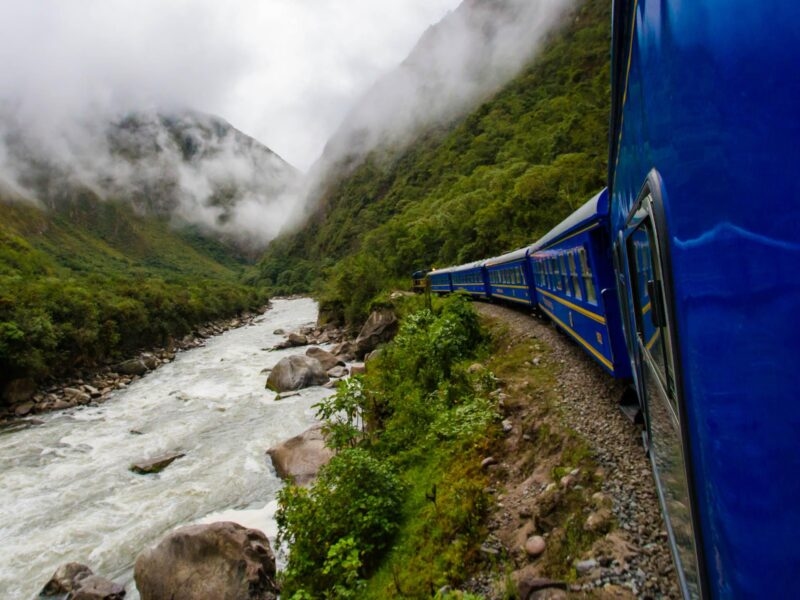 Luxury Peru Tours - Beautiful mist in a valley railroad