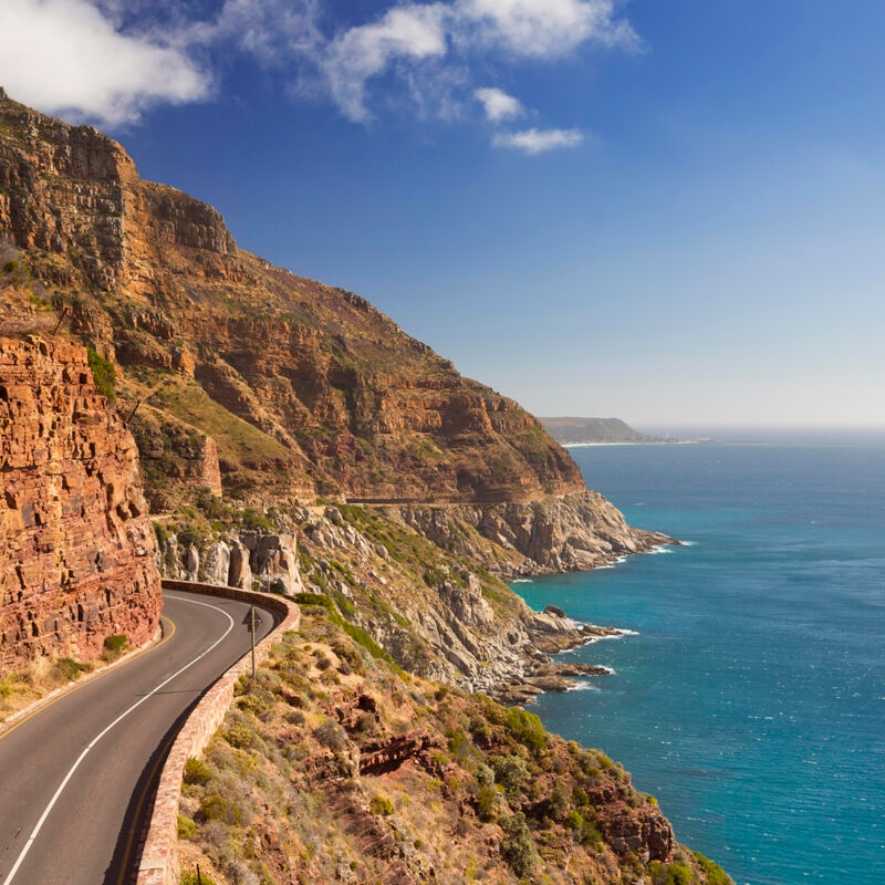 Luxury South African Safaris and Tours - Chapman's Peak Drive near Cape Town in South Africa