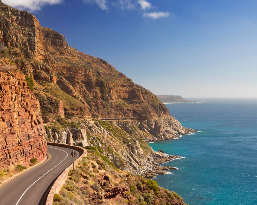 Luxury South African Safaris and Tours - Chapman's Peak Drive near Cape Town in South Africa