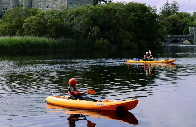 Kayaking at Ashford Castle