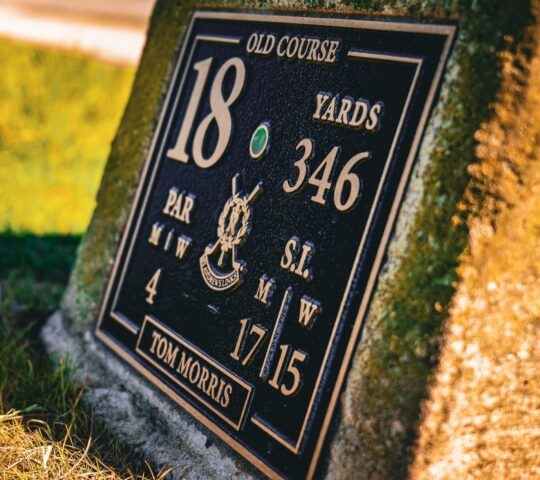 Golfing at St Andrews