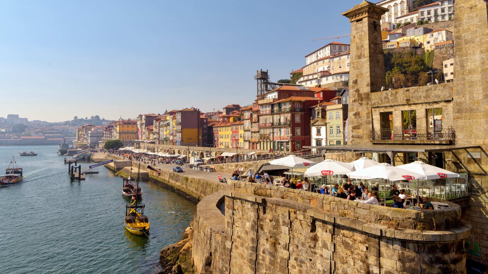 Views over the city of Porto