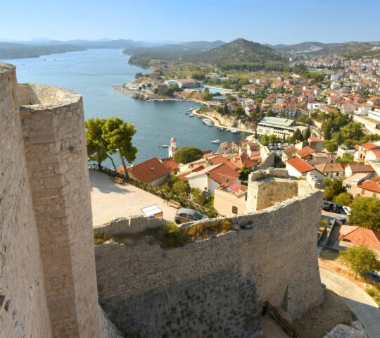 Saint Michel castle in Sibenik, Croatia