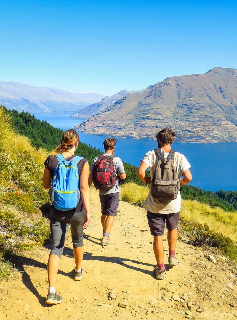 Hiking Ben Lomond in Queenstown, New-Zealand