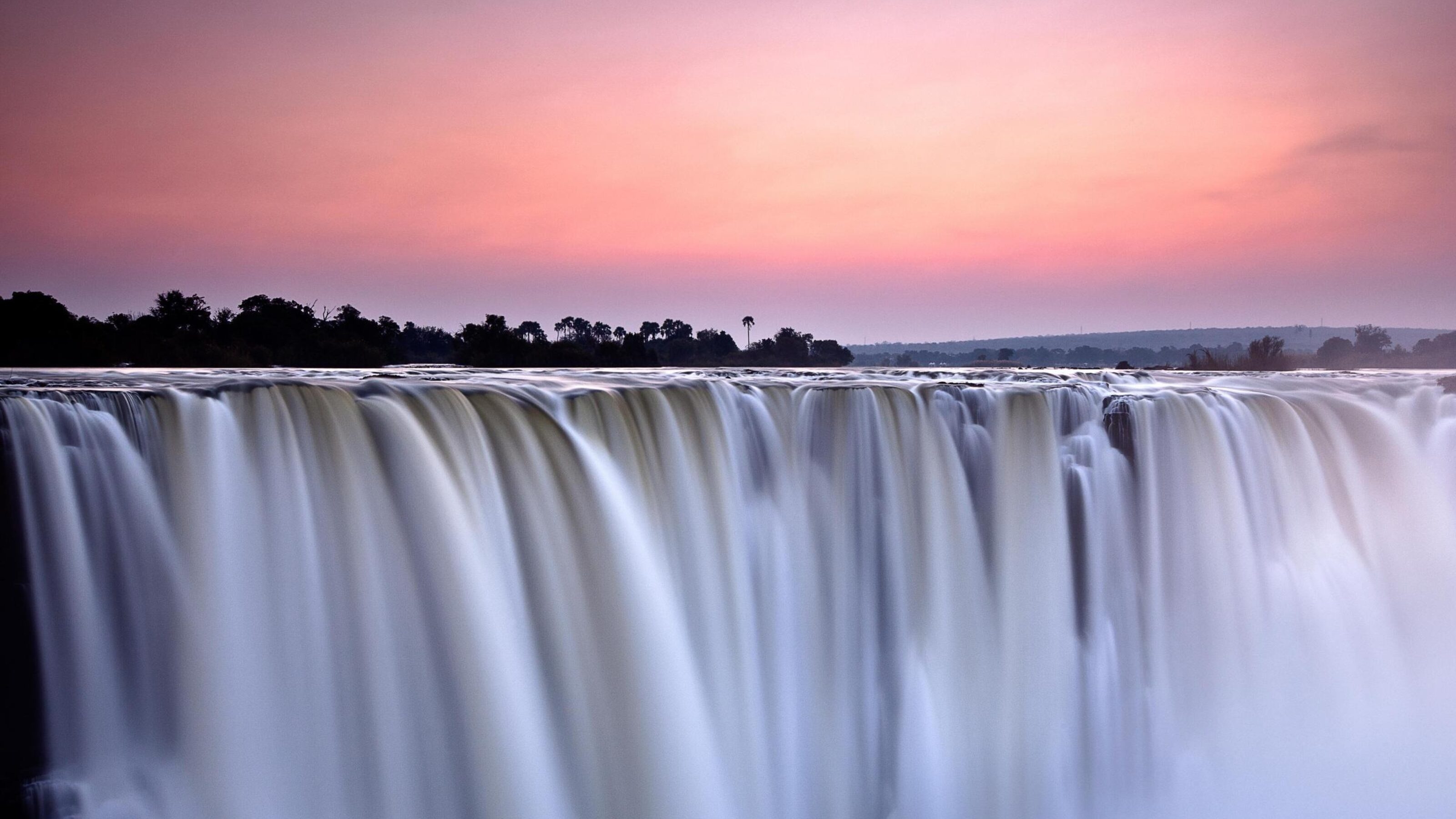 Victoria Falls at sunrise, Zimbabwe