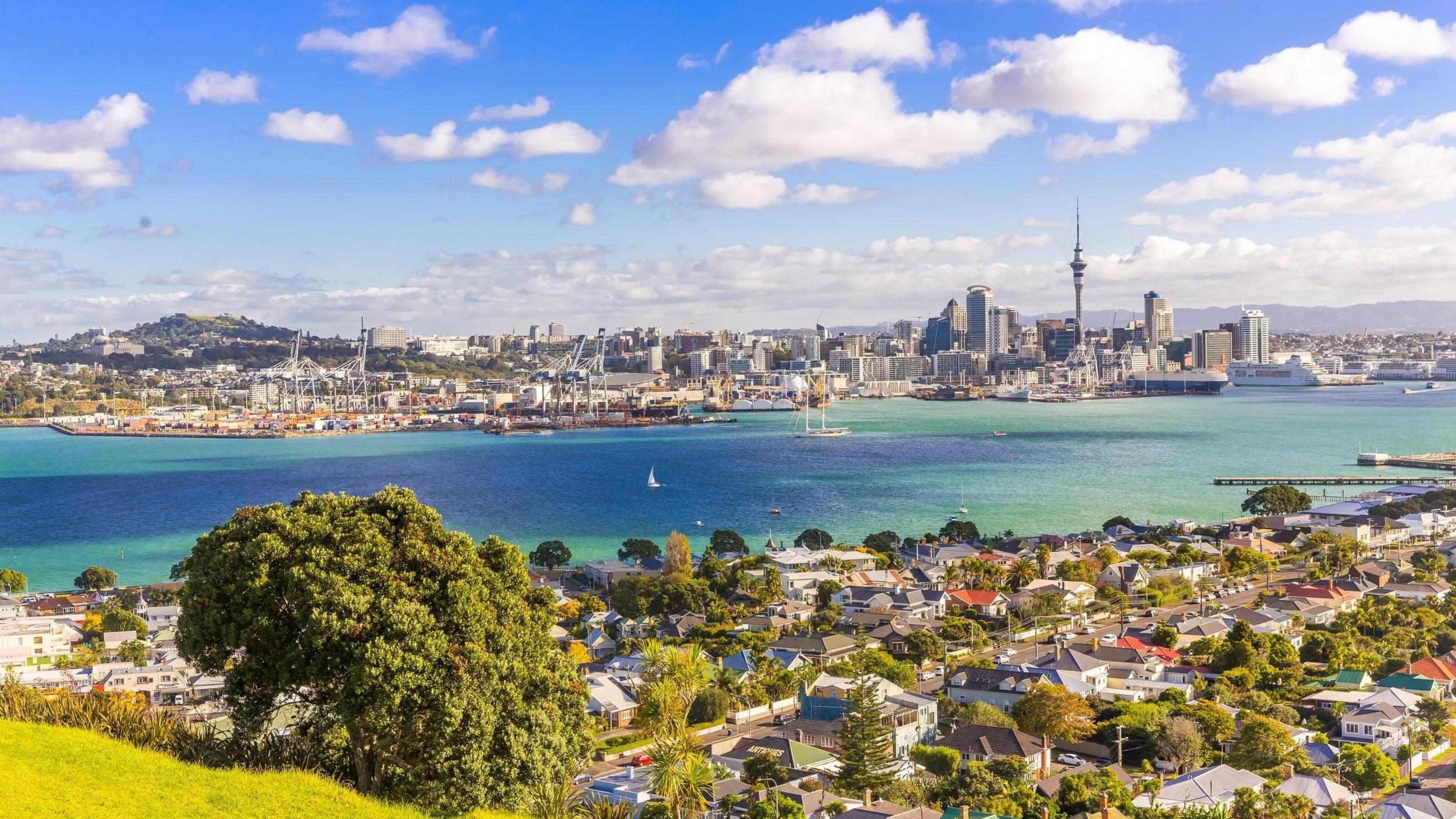 Skyline of Auckland, New Zealand