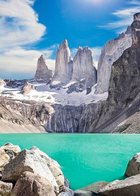 Torres del Paine mountains, Patagonia, Chile
