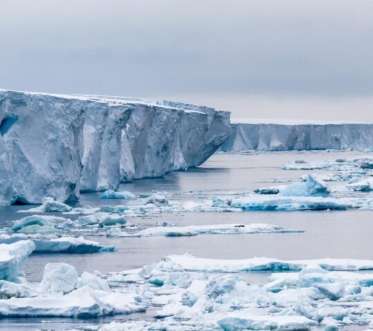 Giant icebergs, Weddell Sea, Antarctica