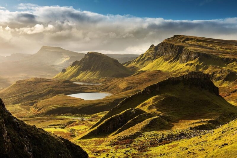 Scenic views in the Scottish Highlands