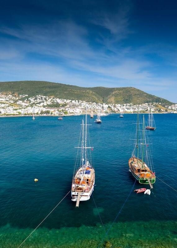 A beautiful day experience in Bodrum sailing along the Aegean Sea.