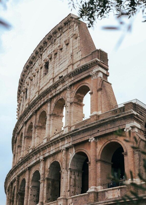 Colosseum in Rome European landmark