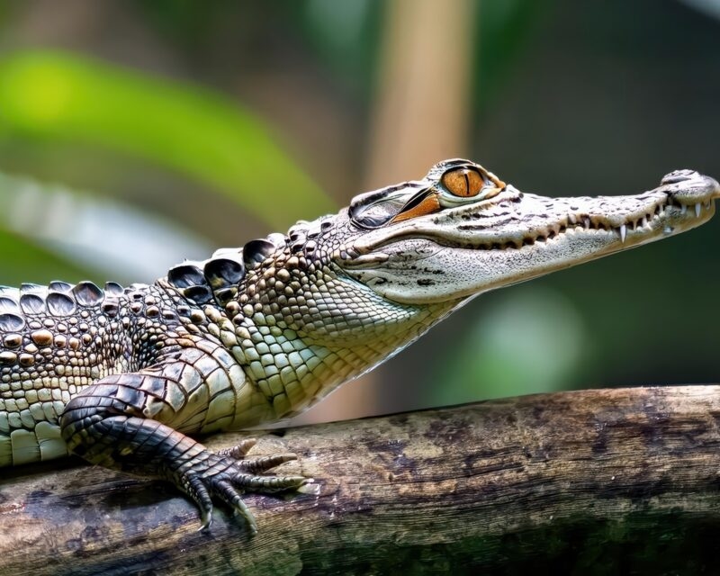 Morelet crocodile Belize