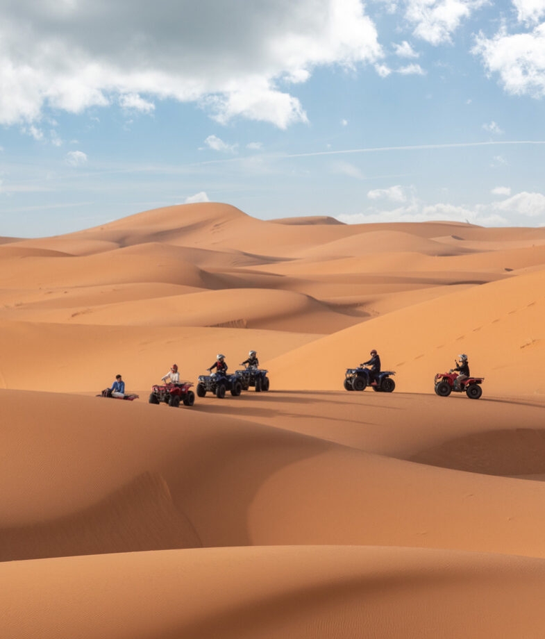 Looking down over Sydney from the steel arches of Sydney bridge and Moroccan adventures in the golden Erg Chebbi desert