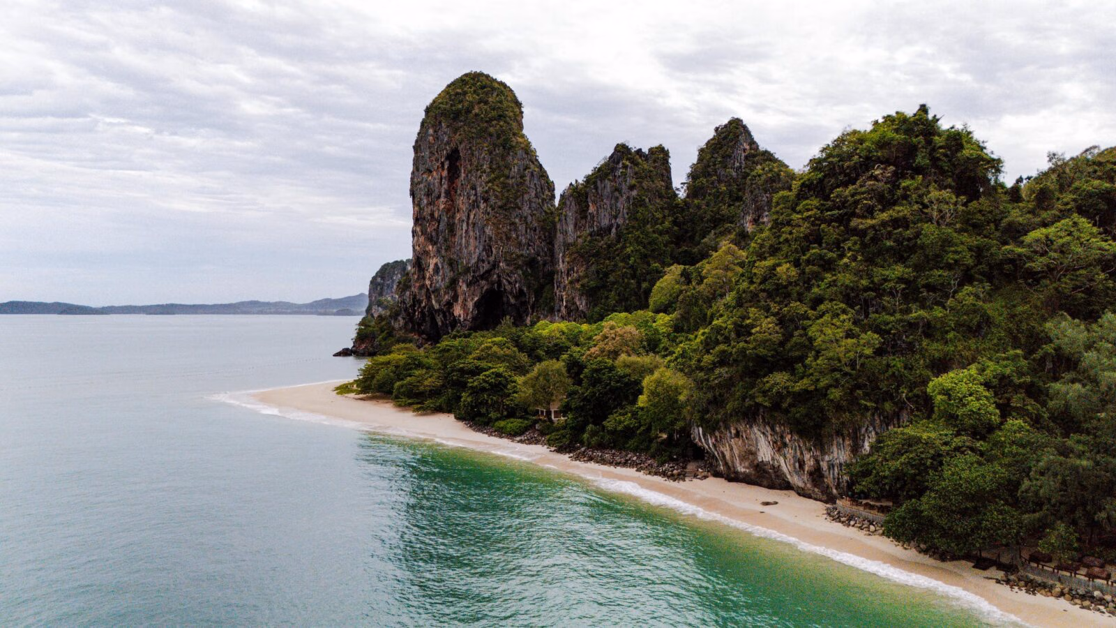 Beautiful Krabi coastline