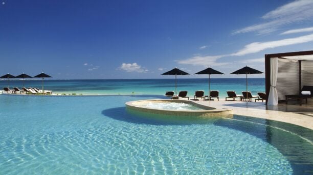 Swimming Pool, Rosewood Mayakoba, Playa del Carmen, Mexico