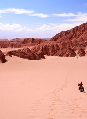 Horseback riding, Atacama Desert, Chile