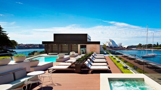 Rooftop pool, Park Hyatt Sydney, Australia