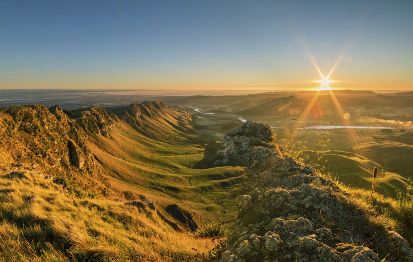 Sunrise at Te Mata Peak, Napier, Hawkes Bay