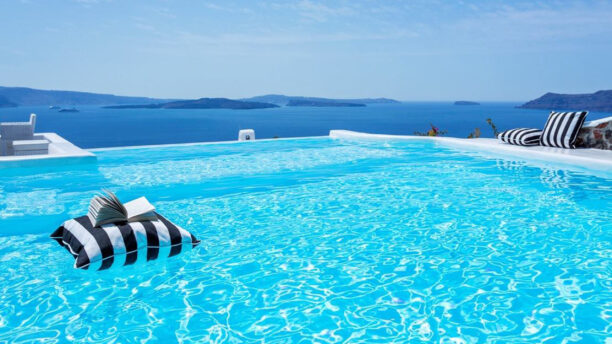 Canaves Oia Hotel Pool, Santorini, Greece