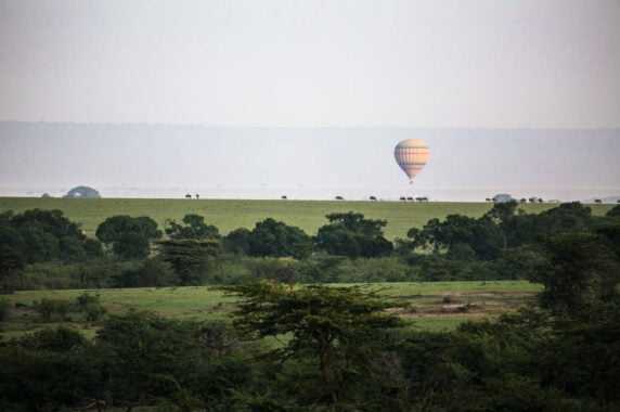 Mara Expedition Camp, Hot Air Balloon, Kenya