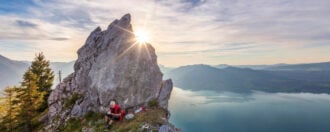 wolfgang-lake-hiker-austria