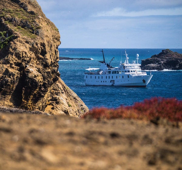 Boat, Cliff, Nature, Outdoors, Promontory, Transportation, Vehicle, Vessel, Watercraft